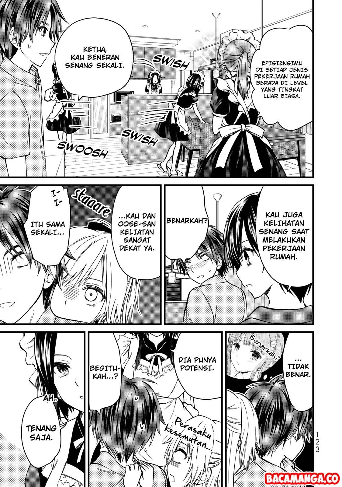 Ojou-sama no Shimobe Chapter 43 Bahasa Indonesia